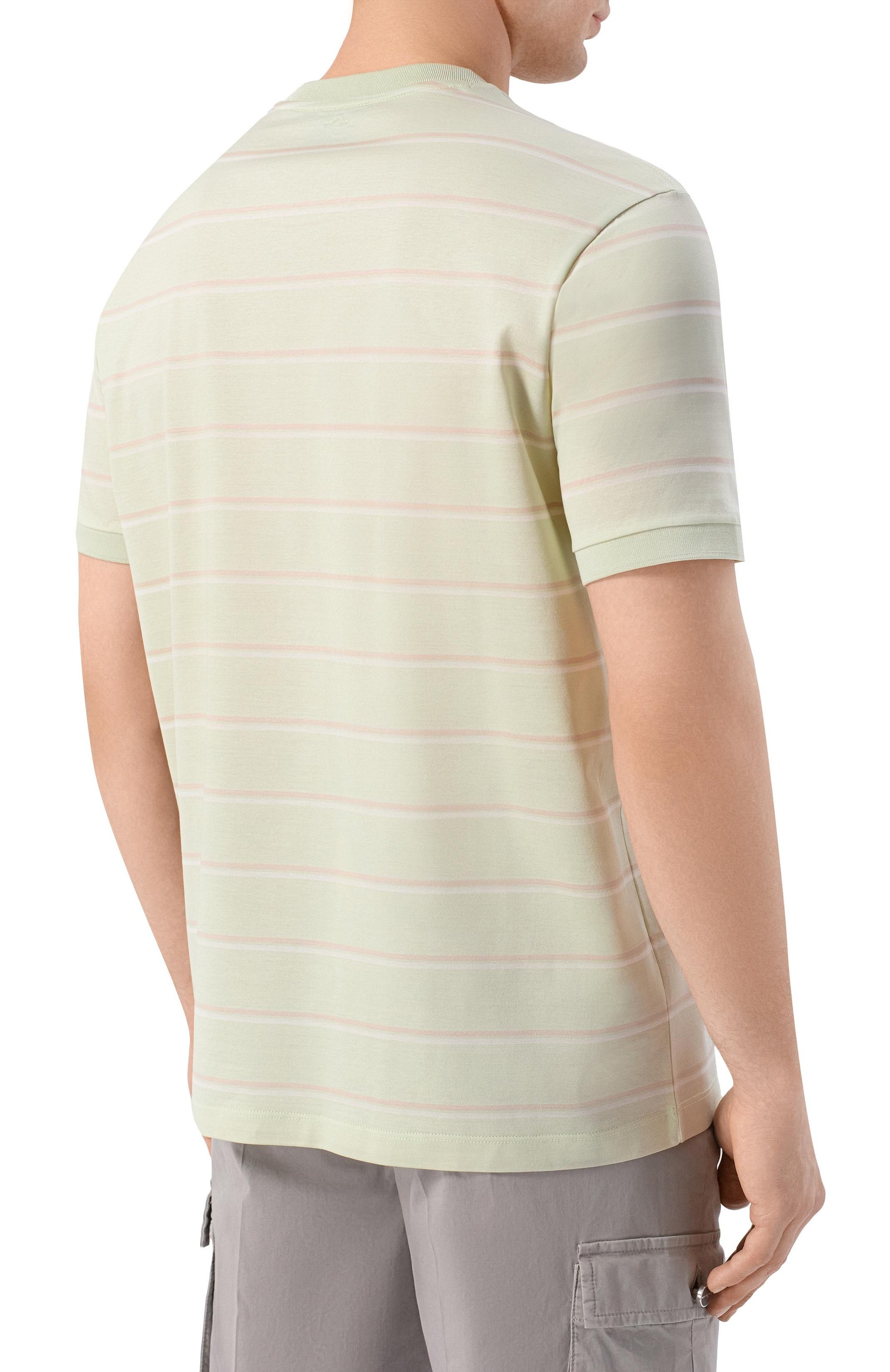 Хлопковая футболка PAUL&SHARK, арт. 26411009_001, фото 4