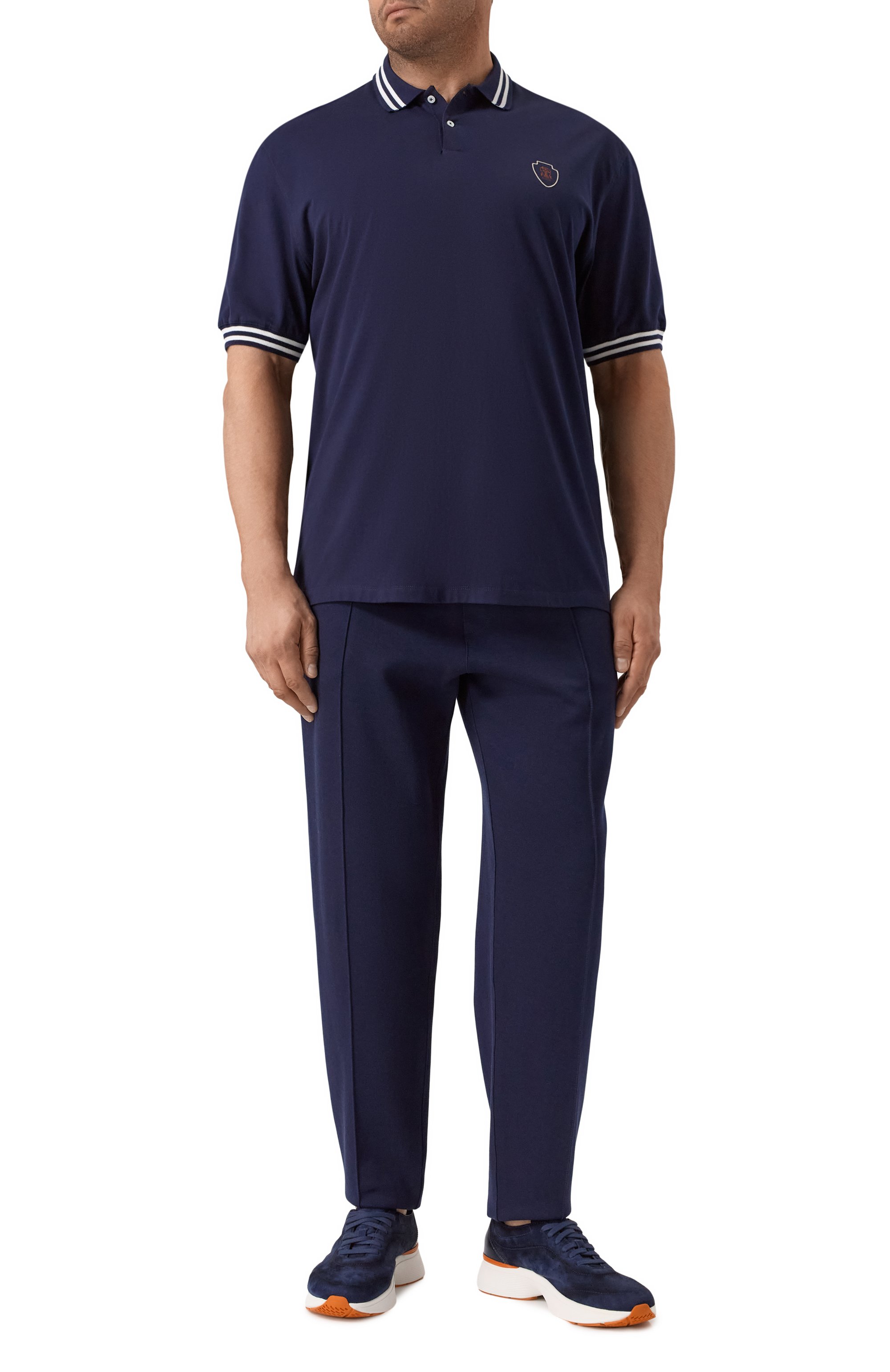 Хлопковое поло BRUNELLO CUCINELLI, арт. M0B133940W, фото 2