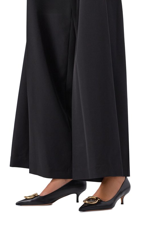 Кожаные туфли Maxi Gancini Ferragamo 01K451/784 Чёрный  01K451/784 Фото 2