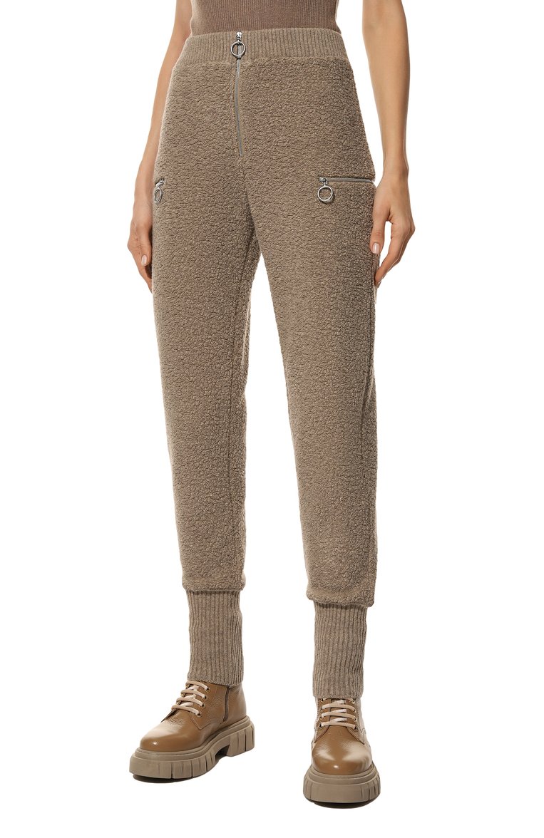 Джоггеры из шерсти и льна JIL SANDER, арт. J40KA0026-J40025, фото 3