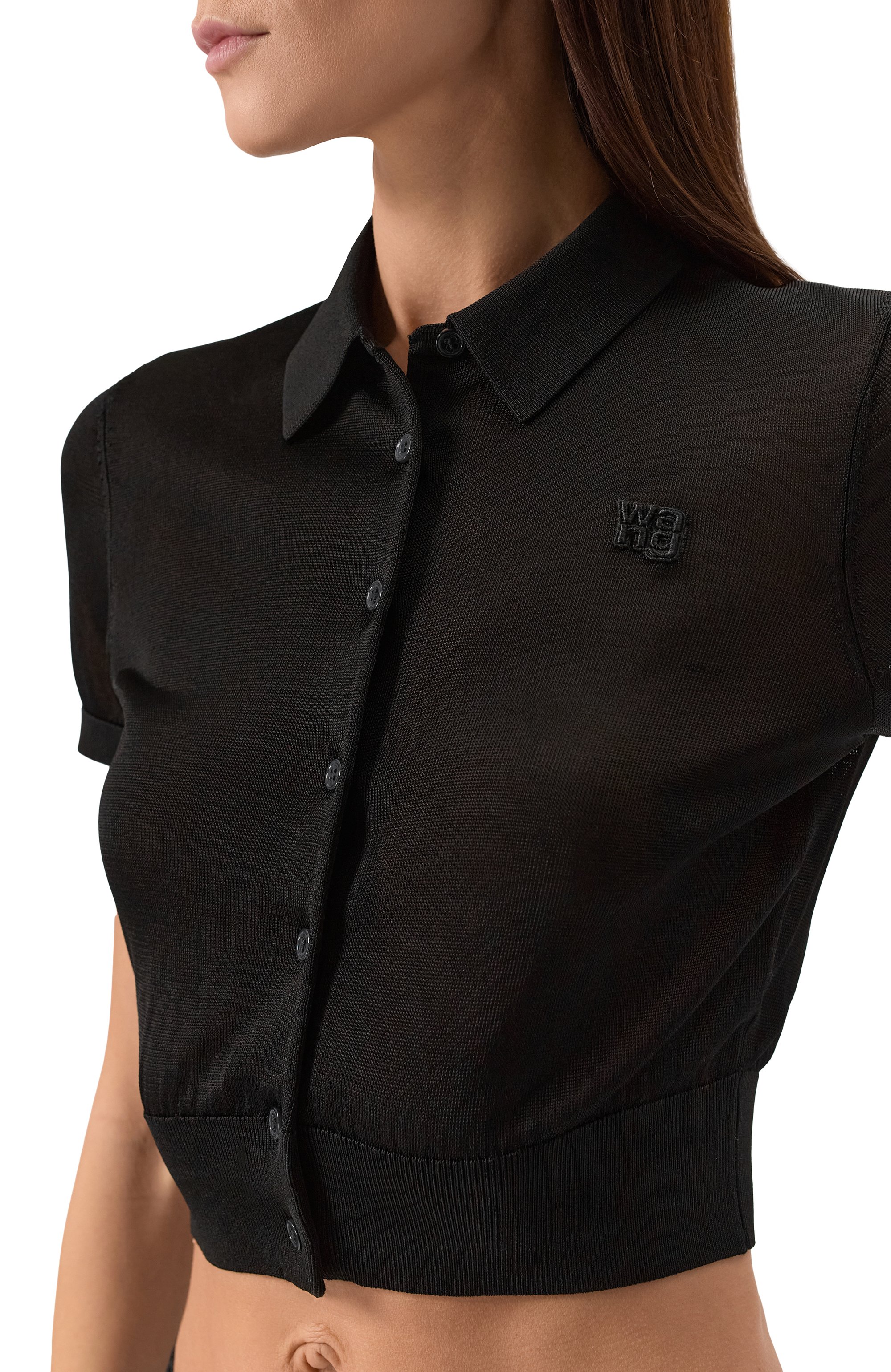 Кардиган из вискозы ALEXANDERWANG.T, арт. 4KC1253077, фото 5