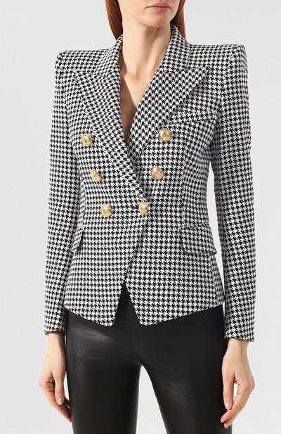 Хлопковый жакет BALMAIN, арт. RF17219/C037, фото 3