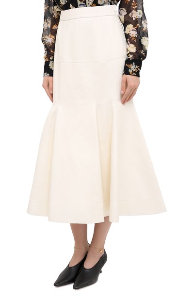 Кожаная юбка LOEWE, арт. S540344X98, фото 3