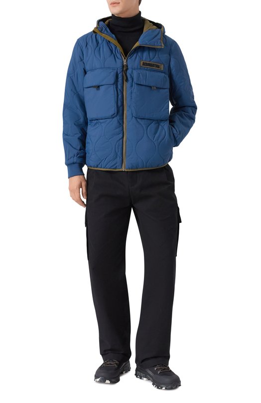 Утепленная куртка Aeronautica Militare AB3013UCT04211 Синий  AB3013UCT04211 Фото 2
