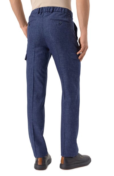 Шерстяные брюки-карго STEFANO RICCI, арт. M1T5100221/W0012Q, фото 4