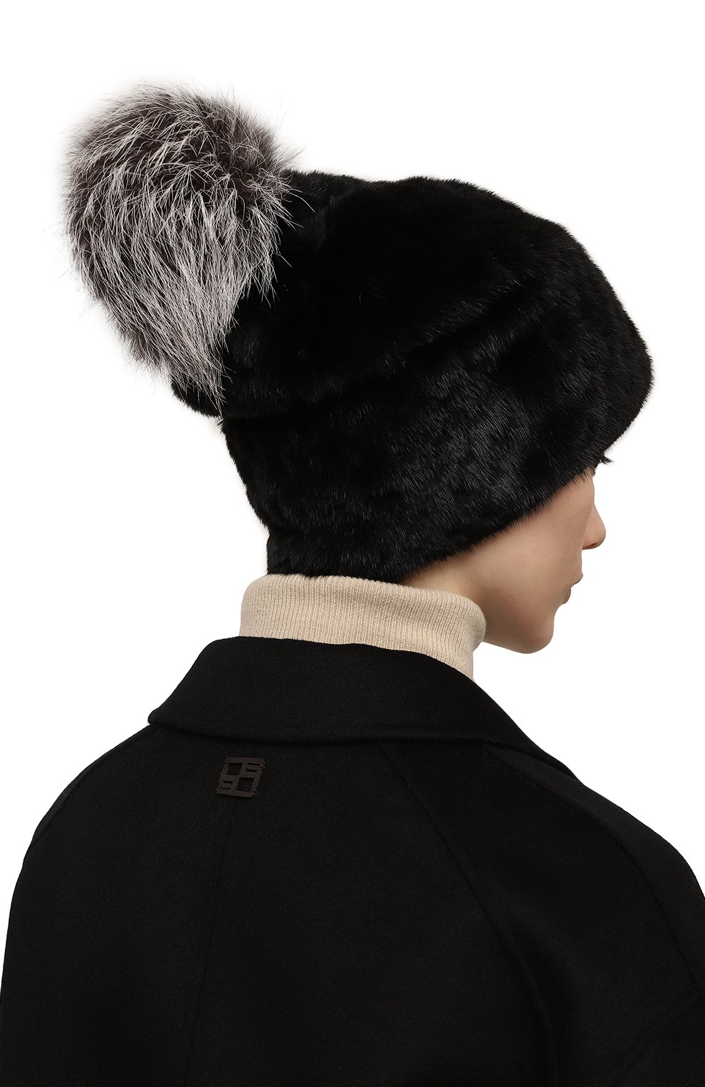 Меховая шапка-конверт из норки VICTORIA KUSENKOVA, арт. 072800002672, фото 2