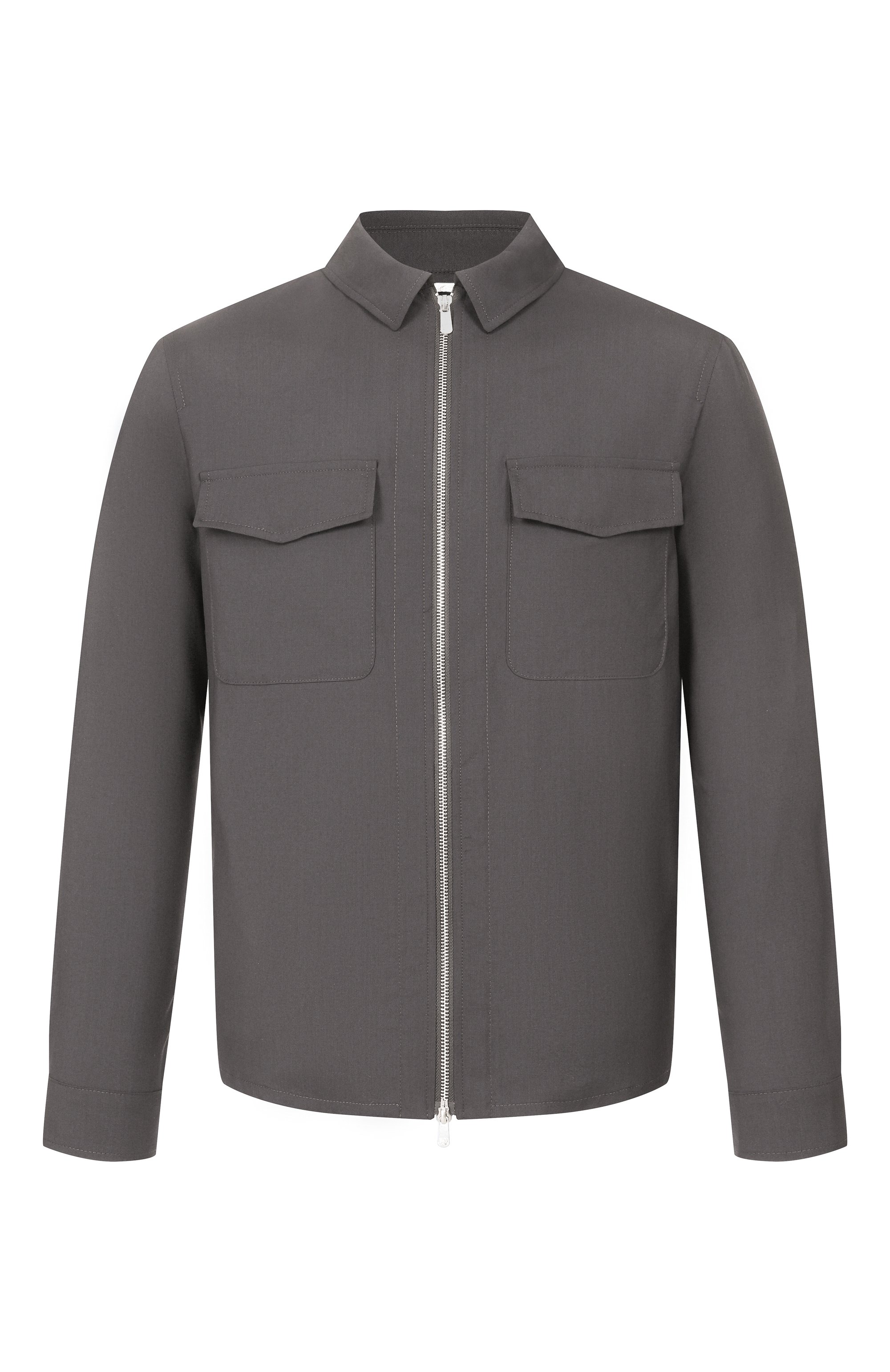 Куртка-рубашка из шерсти и шелка MARCO PESCAROLO, арт. URUS/5314, фото 1