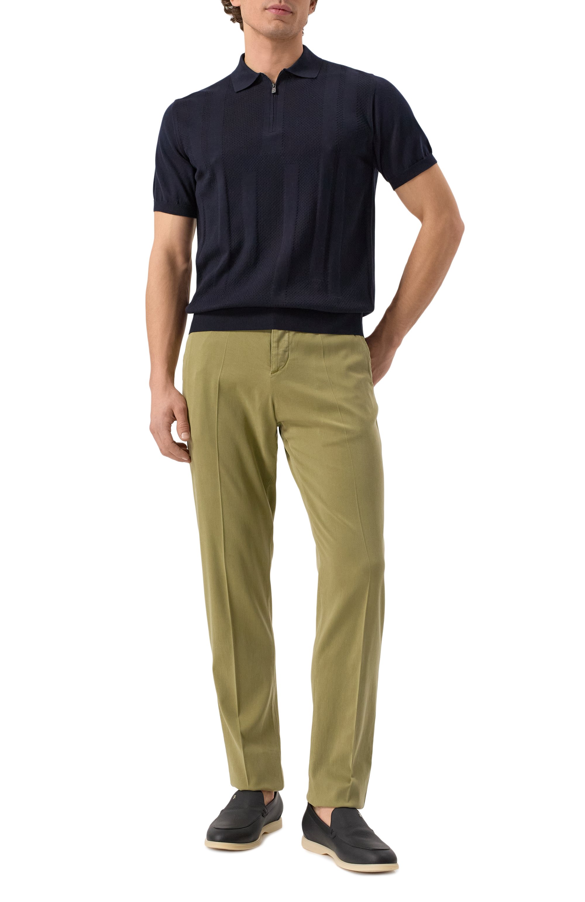 Хлопковое поло CORNELIANI, арт. 25M586-2525127, фото 2