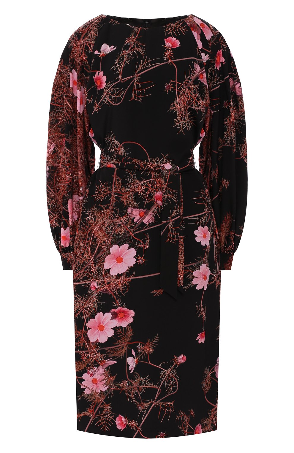 Шелковое платье DRIES VAN NOTEN черного цвета по цене 104000 руб., арт. 192-11062-8201, фото 1 Шелковое платье DRIES VAN NOTEN, арт. 192-11062-8201, фото 1