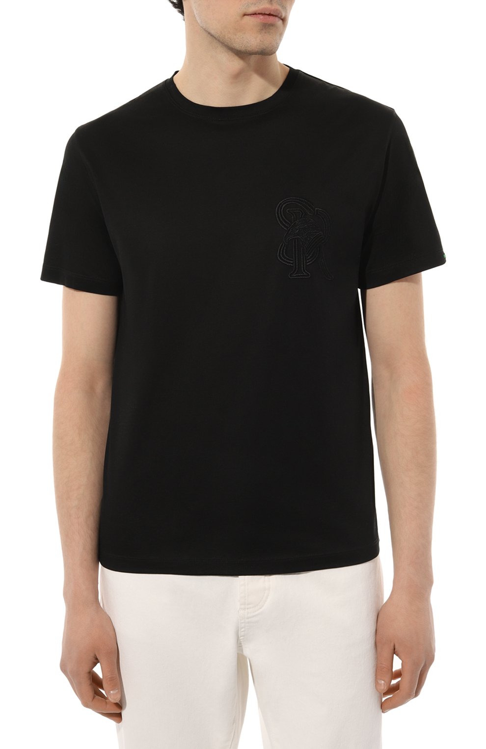 Хлопковая футболка  STEFANO RICCI, арт. MNH4103000/TE0001, фото 3