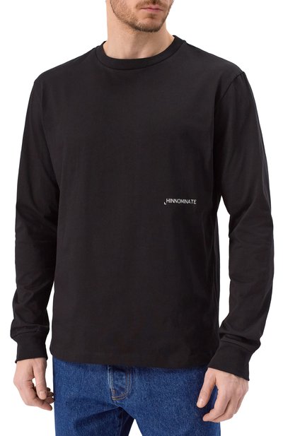 Хлопковый лонгслив HINNOMINATE, арт. HMABM01307, фото 3
