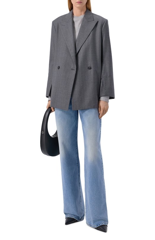 Шерстяной жакет Windsor 52 DS609 10018353/30049192 Серый  52 DS609 10018353/30049192 Фото 2