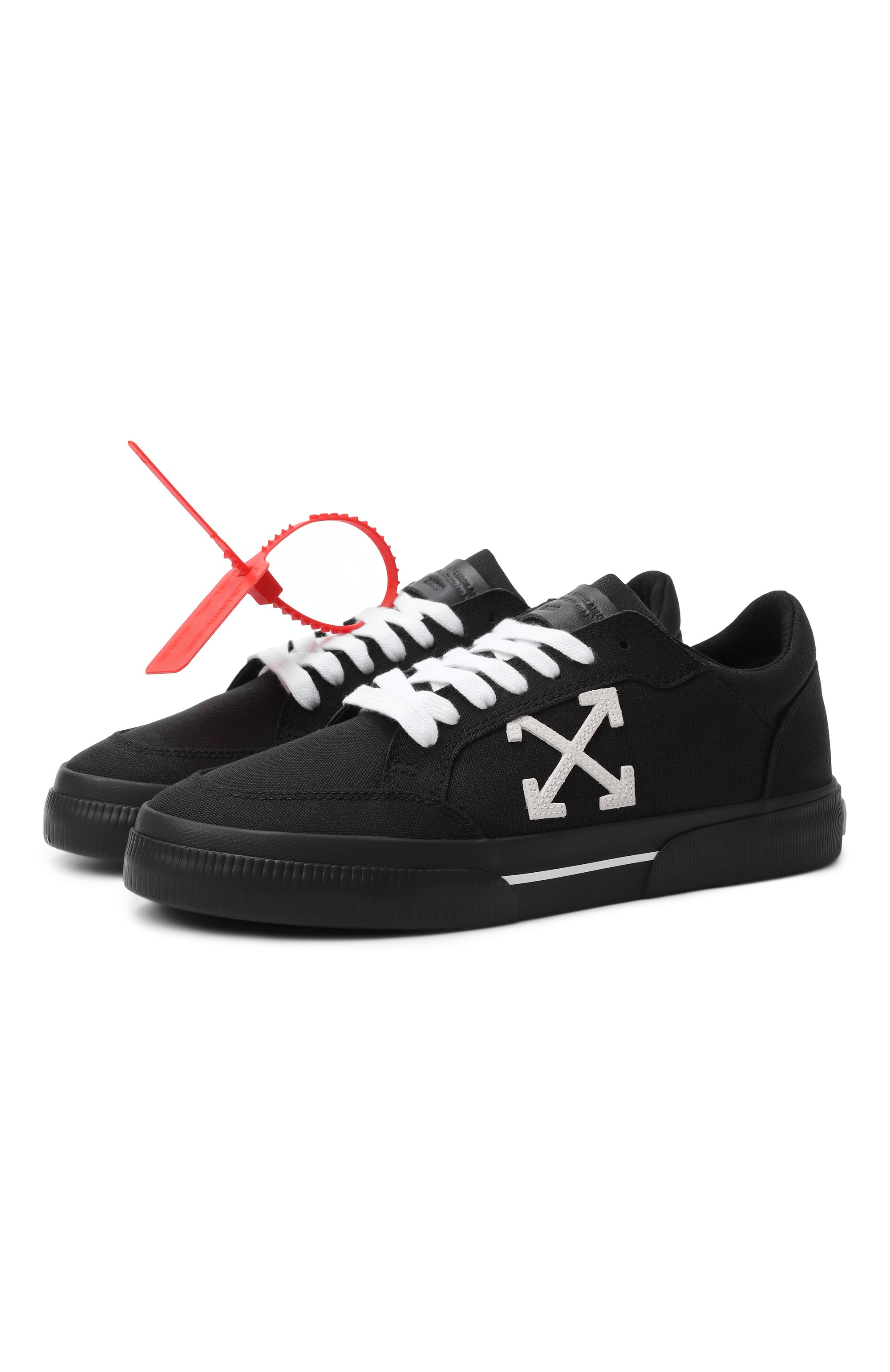 Текстильные кеды new low vulcanized OFF-WHITE, арт. 0WIA288C99FAB002, фото 1