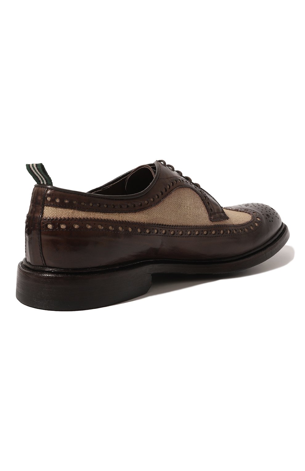 Кожаные дерби GREEN GEORGE, арт. 2098/MAREMMA/TELA, фото 5