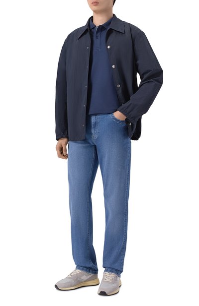 Джинсы DIRK BIKKEMBERGS синего цвета по цене 25050 руб., арт. BMD1649R, фото 2 Джинсы DIRK BIKKEMBERGS, арт. BMD1649R, фото 2