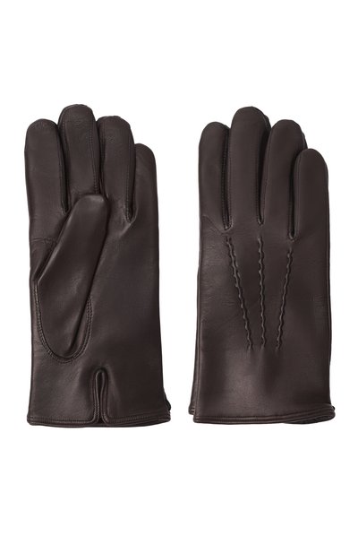 Мужские кожаные перчатки MVST, арт. SG12/325BM 4020/NAPPA CASH LINED