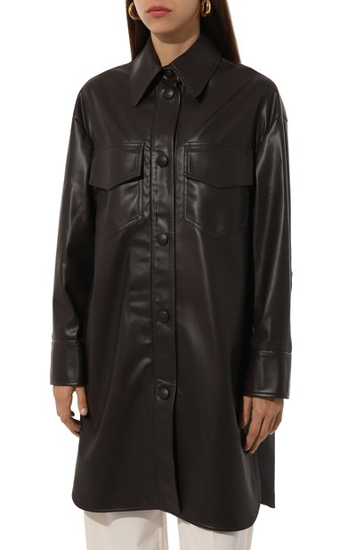 Пальто из экокожи STELLA MCCARTNEY, арт. 660094/3BU393, фото 3