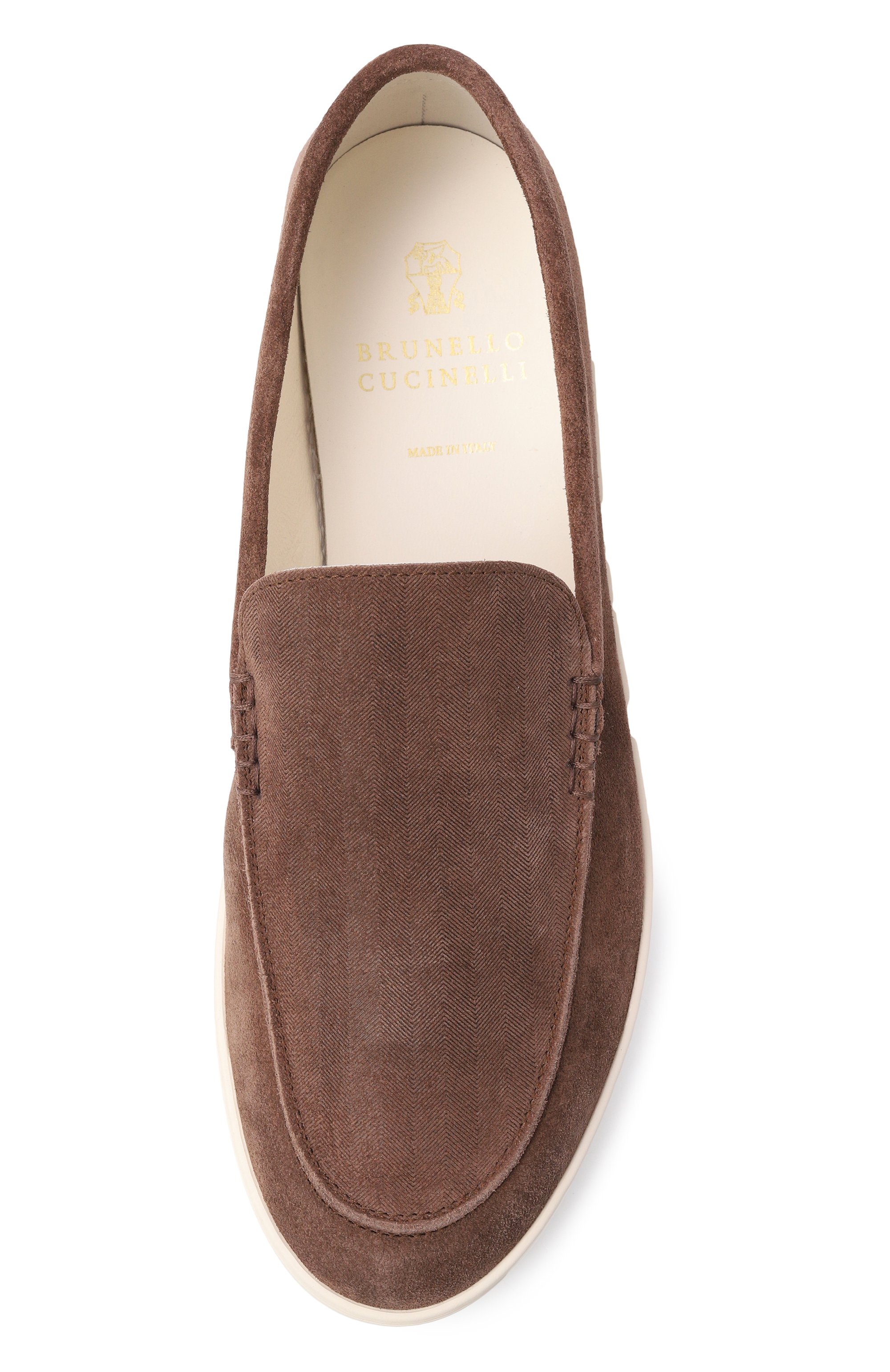 Замшевые лоферы BRUNELLO CUCINELLI, арт. MZUHVSP335, фото 5