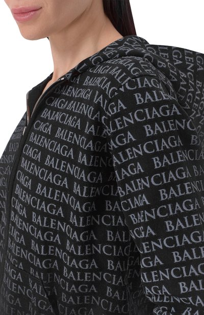 Хлопковая толстовка BALENCIAGA, арт. 857111/T3427, фото 5