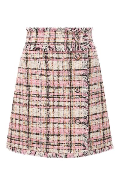 Женская твидовая юбка MSGM, арт. 3041MDD13 217102