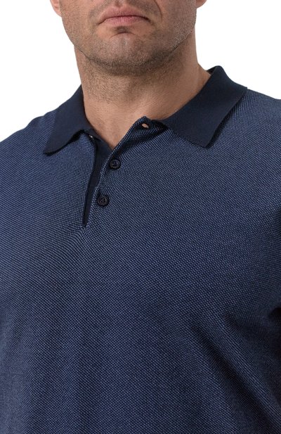 Хлопковое поло CANALI, арт. C0127B/MK02265, фото 5