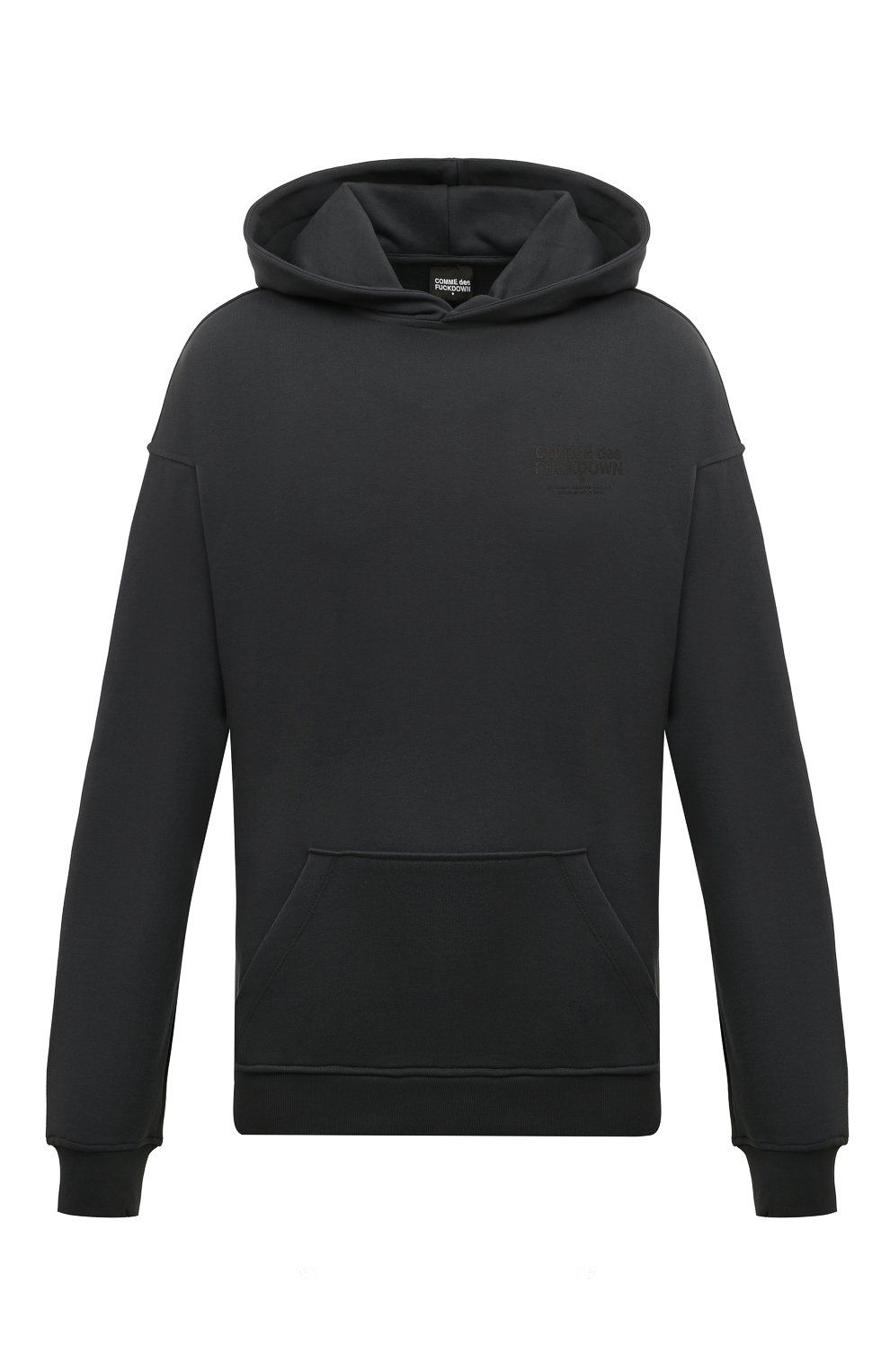 Хлопковое худи COMME DES FUCKDOWN, арт. CFABM01325, фото 1