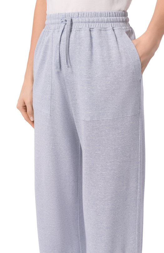 Брюки из шелка и льна MVST M26.CSW.T401/LIN0LUX 43127 Голубой  M26.CSW.T401/LIN0LUX 43127 Фото 5