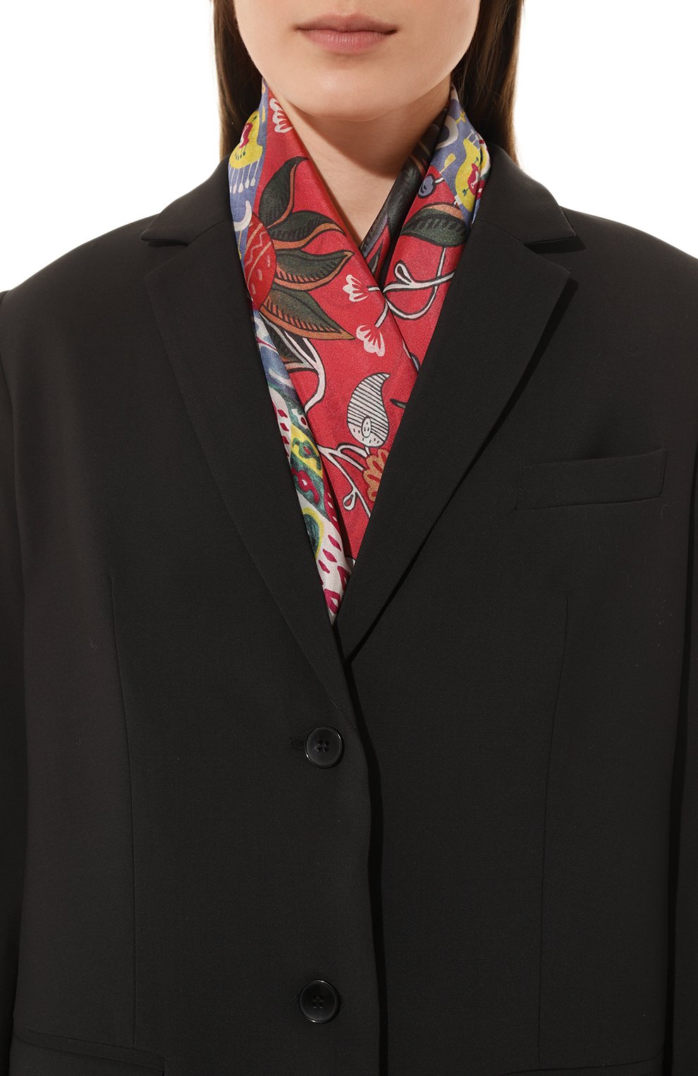 Шелковый платок сюзане GOURJI, арт. T21SUZ7RDR, фото 2