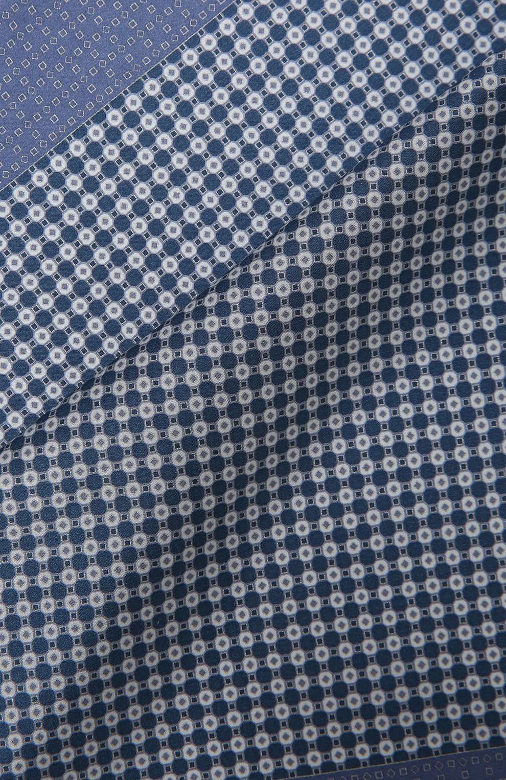 Шелковый платок BRIONI синего цвета по цене 18700 руб., арт. 071000/P1402, фото 2 Шелковый платок BRIONI, арт. 071000/P1402, фото 2