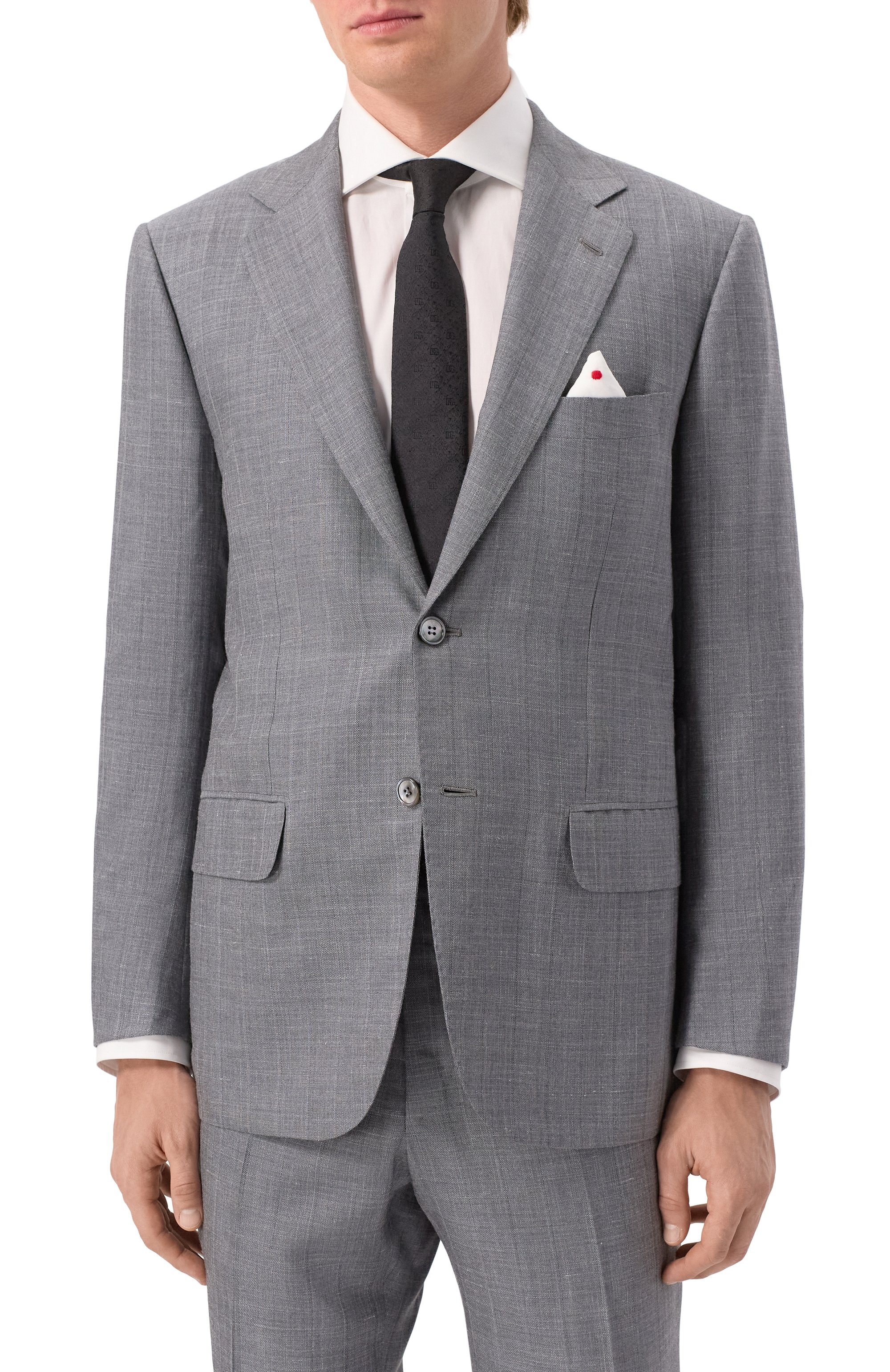 Костюм из кашемира и шелка KITON, арт. UA81K0600E15, фото 3