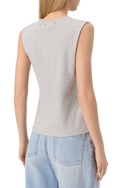 Хлопковая майка GOLDEN GOOSE DELUXE BRAND, арт. GWP02187.P001886, фото 4