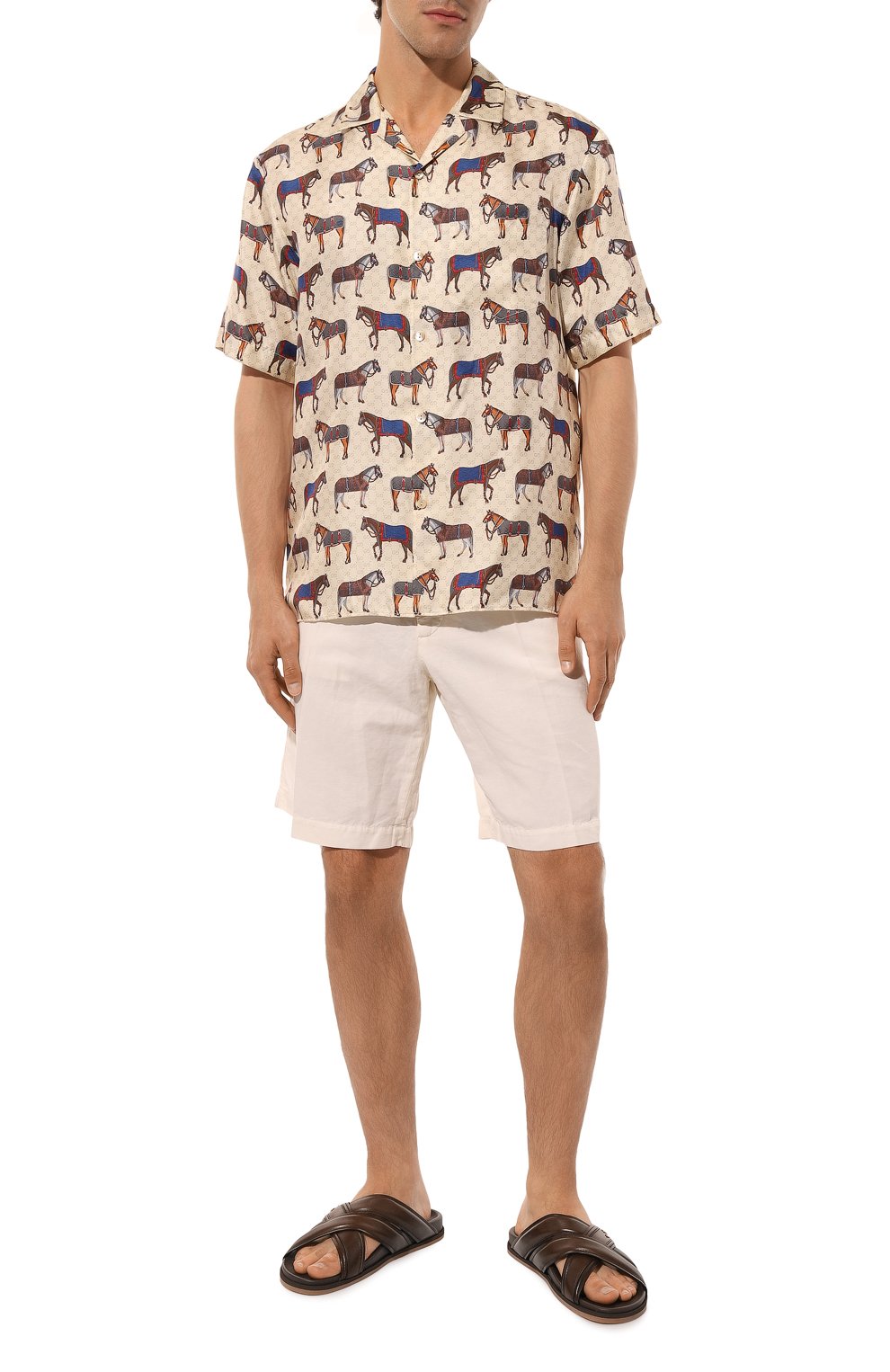 Шелковая рубашка GUCCI, арт. 770432/ZAPEG, фото 2