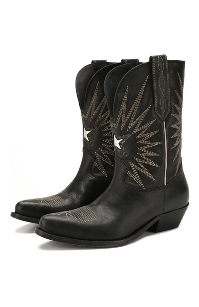 Кожаные сапоги wish star GOLDEN GOOSE DELUXE BRAND, арт. G36WS781.A1, фото 1