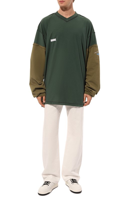 Хлопковый лонгслив VETEMENTS 2