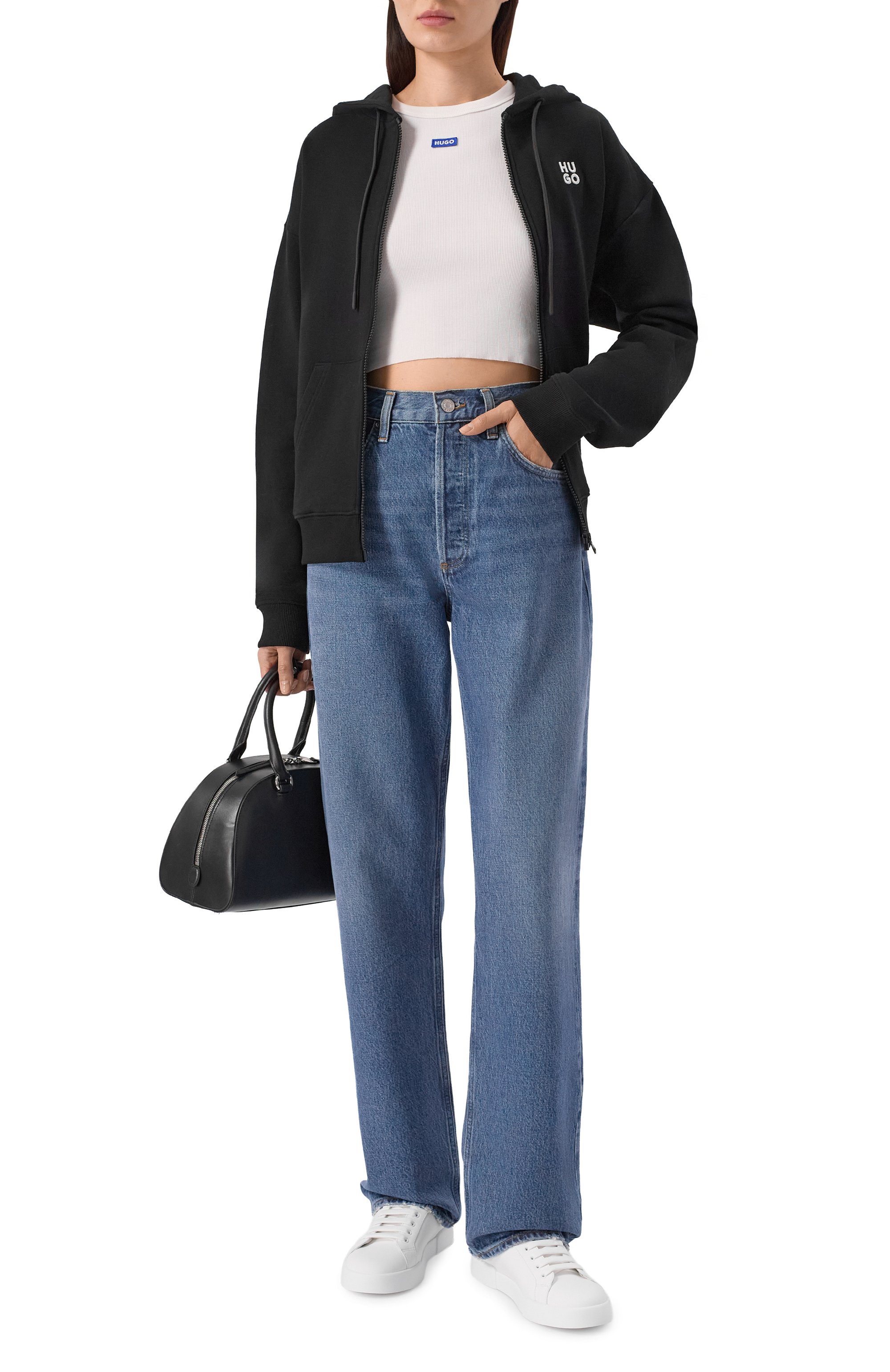 Хлопковый топ HUGO BLUE, арт. 50511450, фото 2