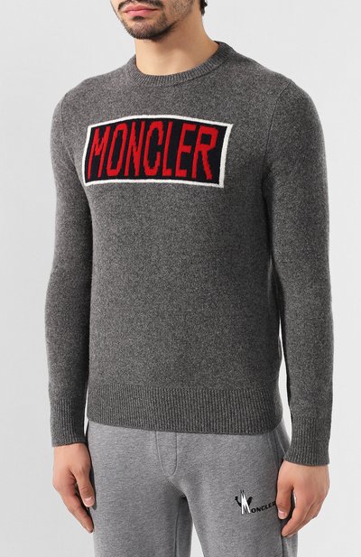 Шерстяной джемпер MONCLER, арт. E2-091-90455-00-A9228, фото 3