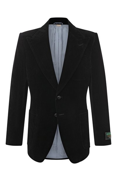 Пиджак из хлопка и льна GUCCI, арт. 648932 Z8AMW, фото 1