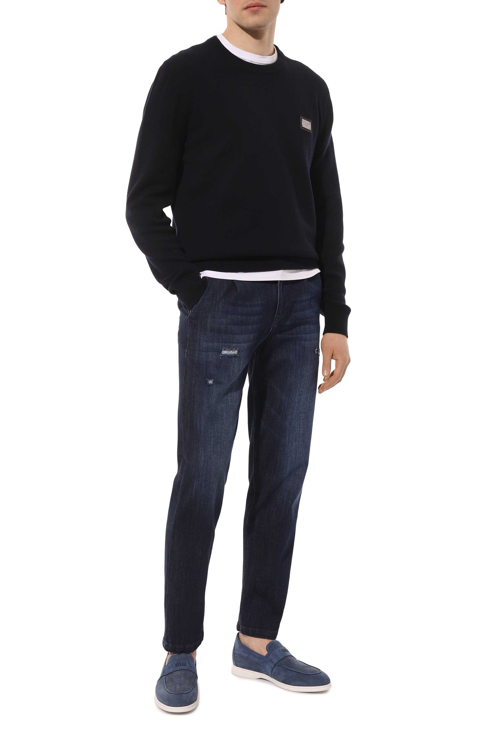 Лоферы из нубука ZILLI, арт. H0075AM1003VRUL01, фото 2