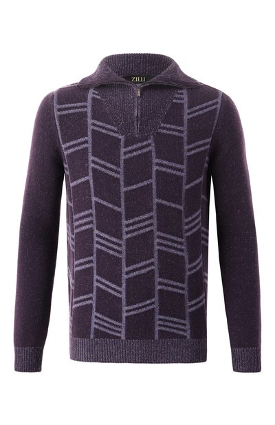 Мужской свитер из кашемира и шерсти ZILLI, арт. KSHZ01M0280VTIL00/64