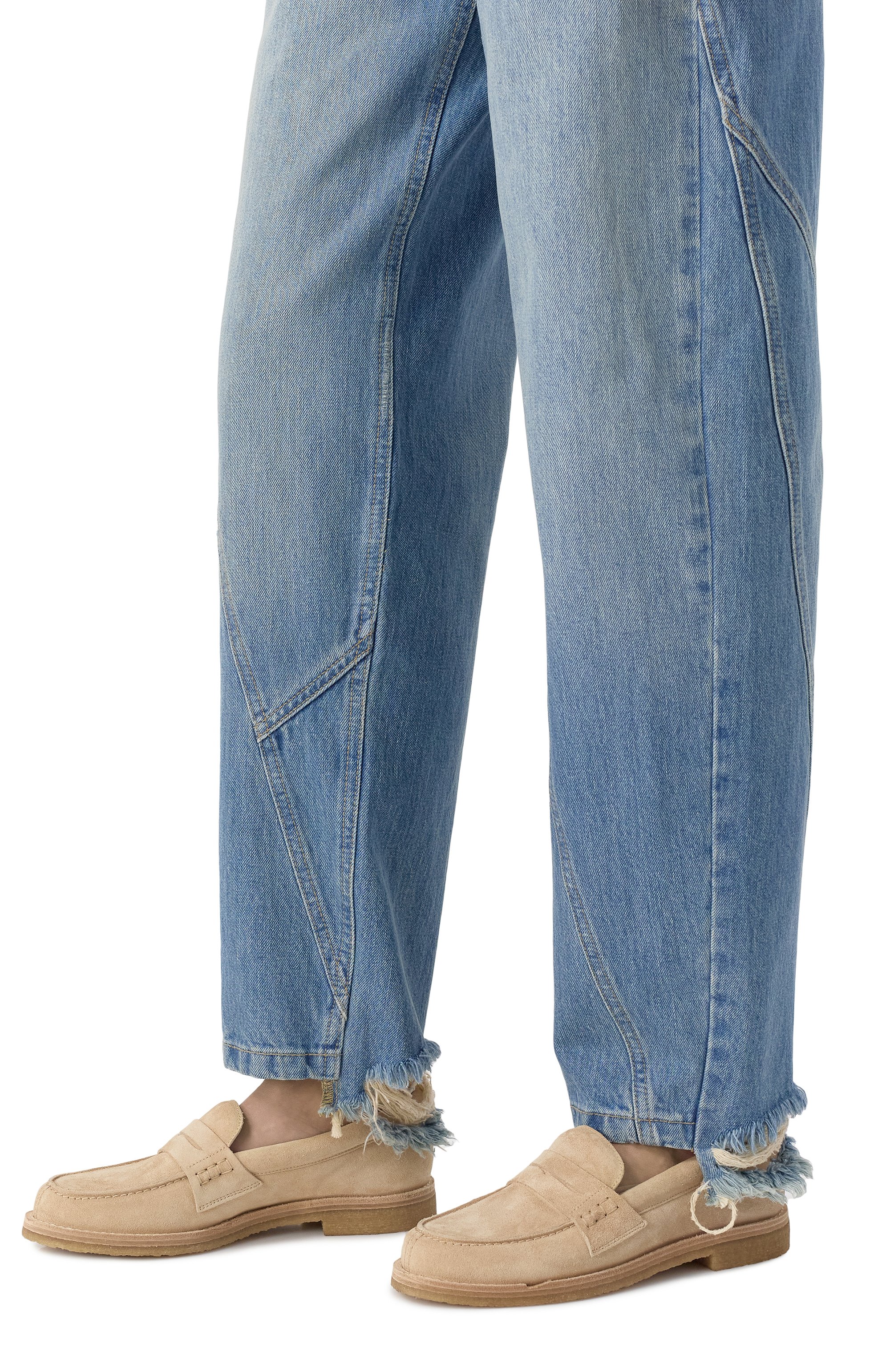 Зам�шевые лоферы jerry GOLDEN GOOSE DELUXE BRAND, арт. GWF00868.F006923, фото 3