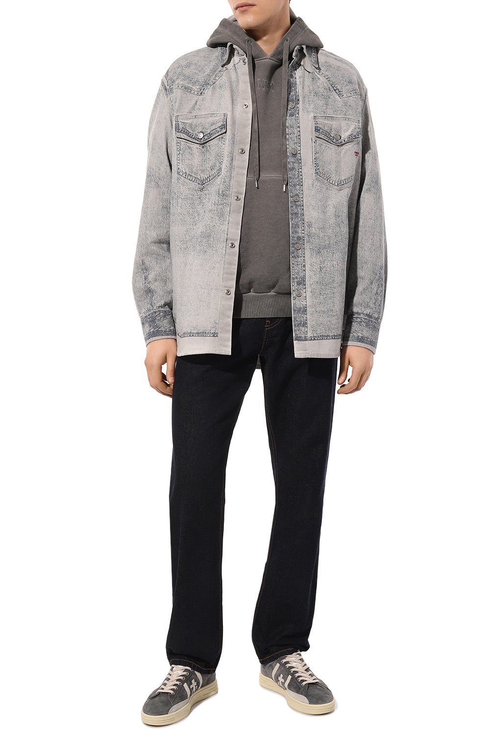 Замшевые кеды russell PREMIATA, арт. RUSSELL/VAR6430, фото 2