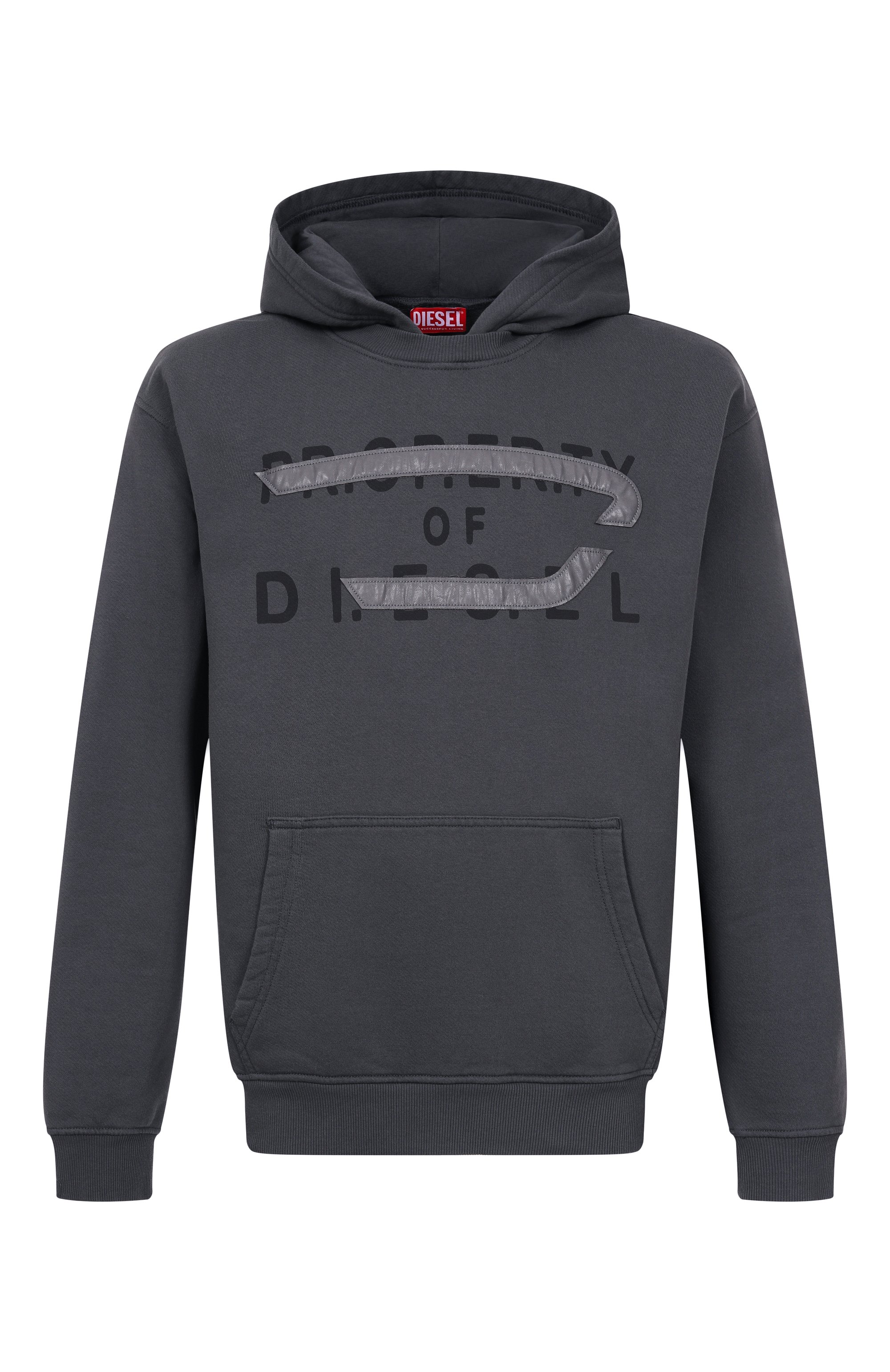 Хлопковое худи DIESEL, арт. A21029/0JMBI, фото 1