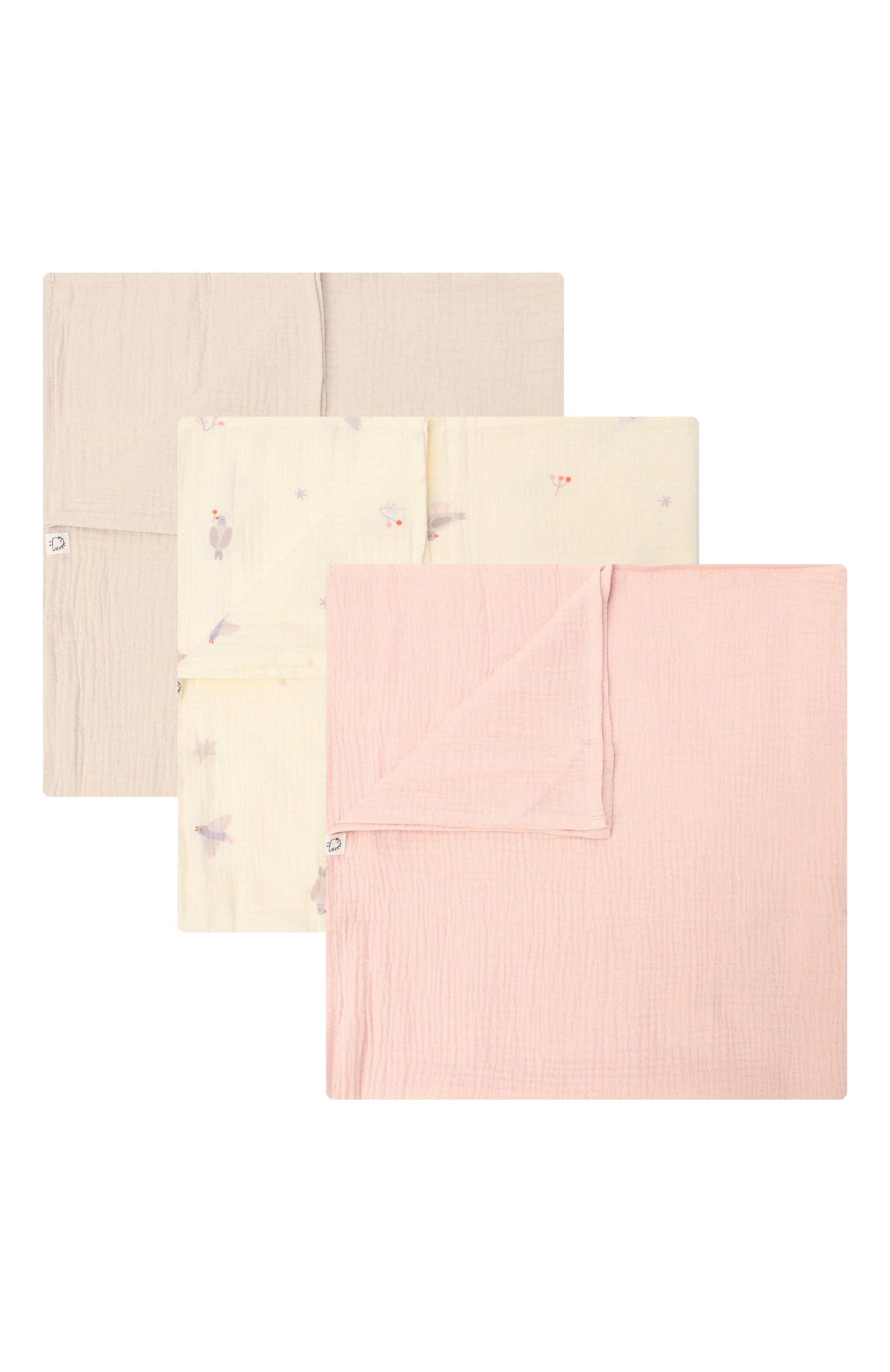 Комплект из трех пеленок BUBA KIDS, арт. BKMUSSW43, фото 1