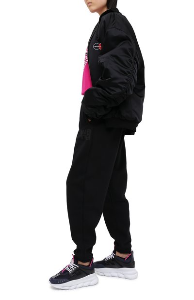 Текстильные кроссовки chain reaction VERSACE, арт. DSR705G/D7CTG, фото 2