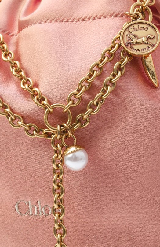 Сумка Chloé Icons mini Chloé CH26UP789R88 Розовый  CH26UP789R88 Фото 6