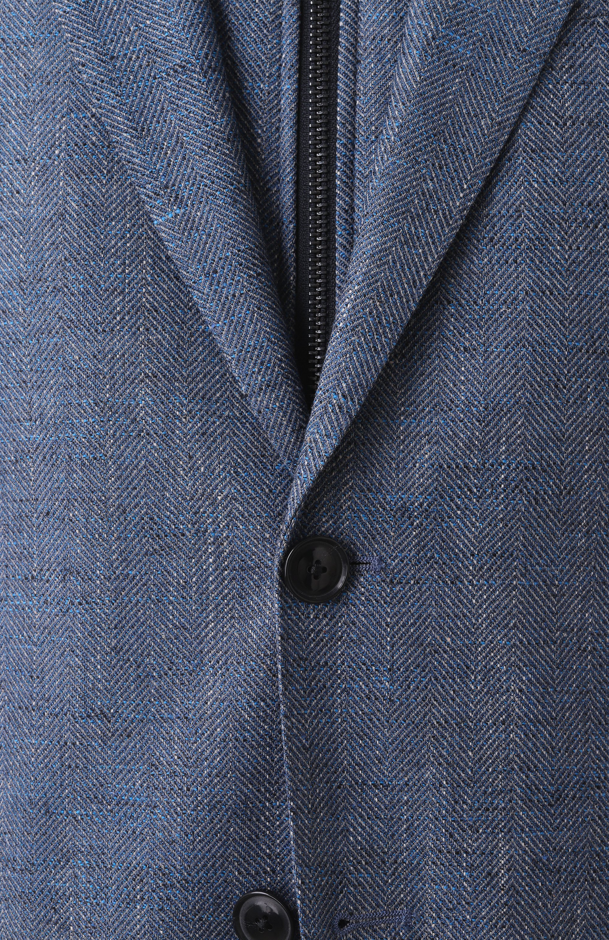 Пиджак из шерсти и хлопка BOSS, арт. 50535047, фото 8