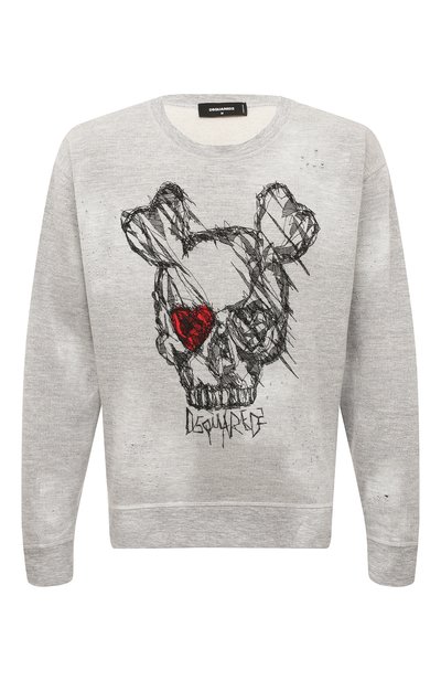 Свитшот из хлопка и кашемира DSQUARED2, арт. S71GU0611/S25061, фото 1