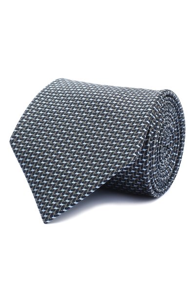 Мужской шелковый галстук BRIONI, арт. 062I00/09439