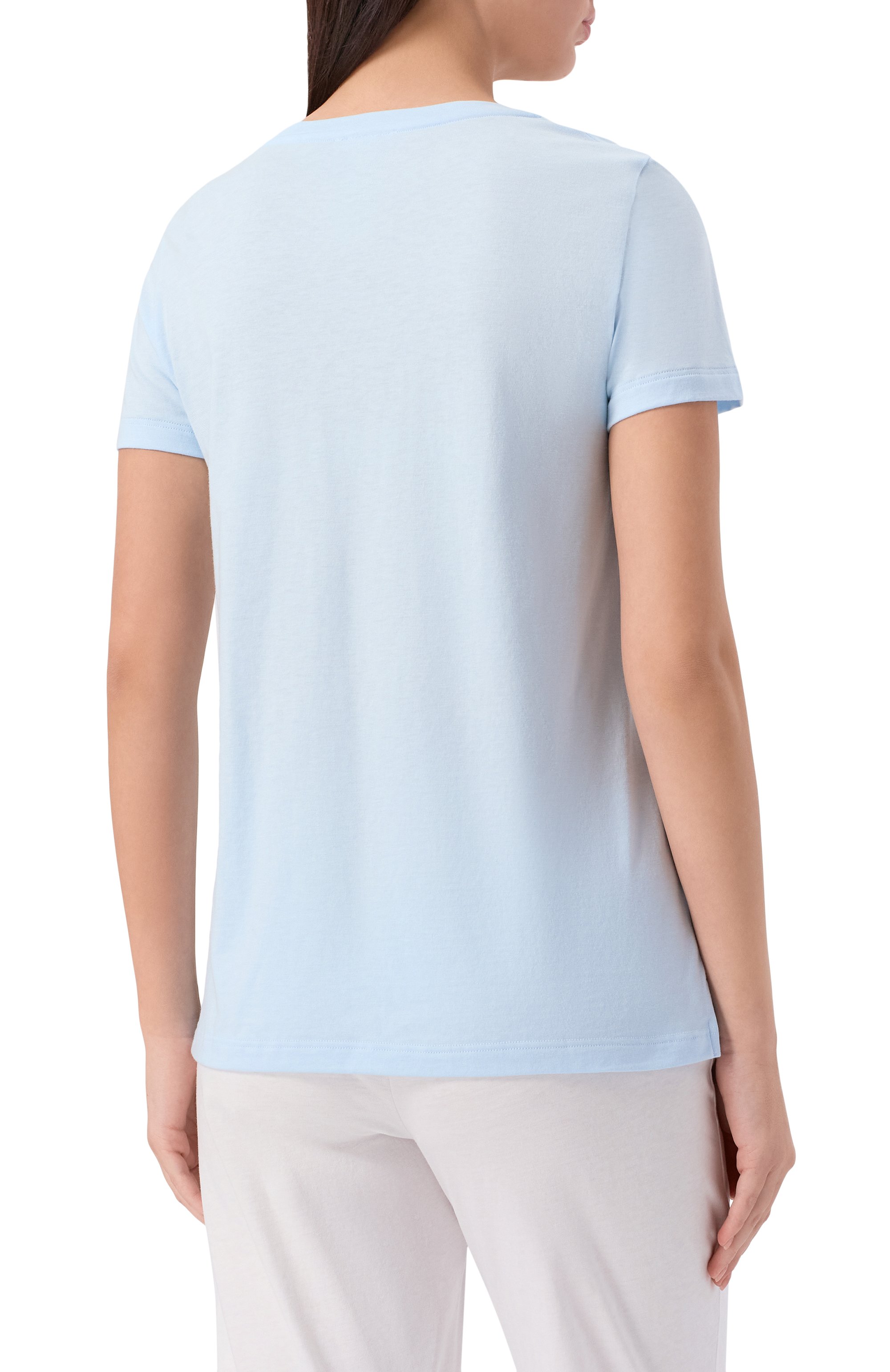 Хлопковая футболка HANRO, арт. 074842, фото 4