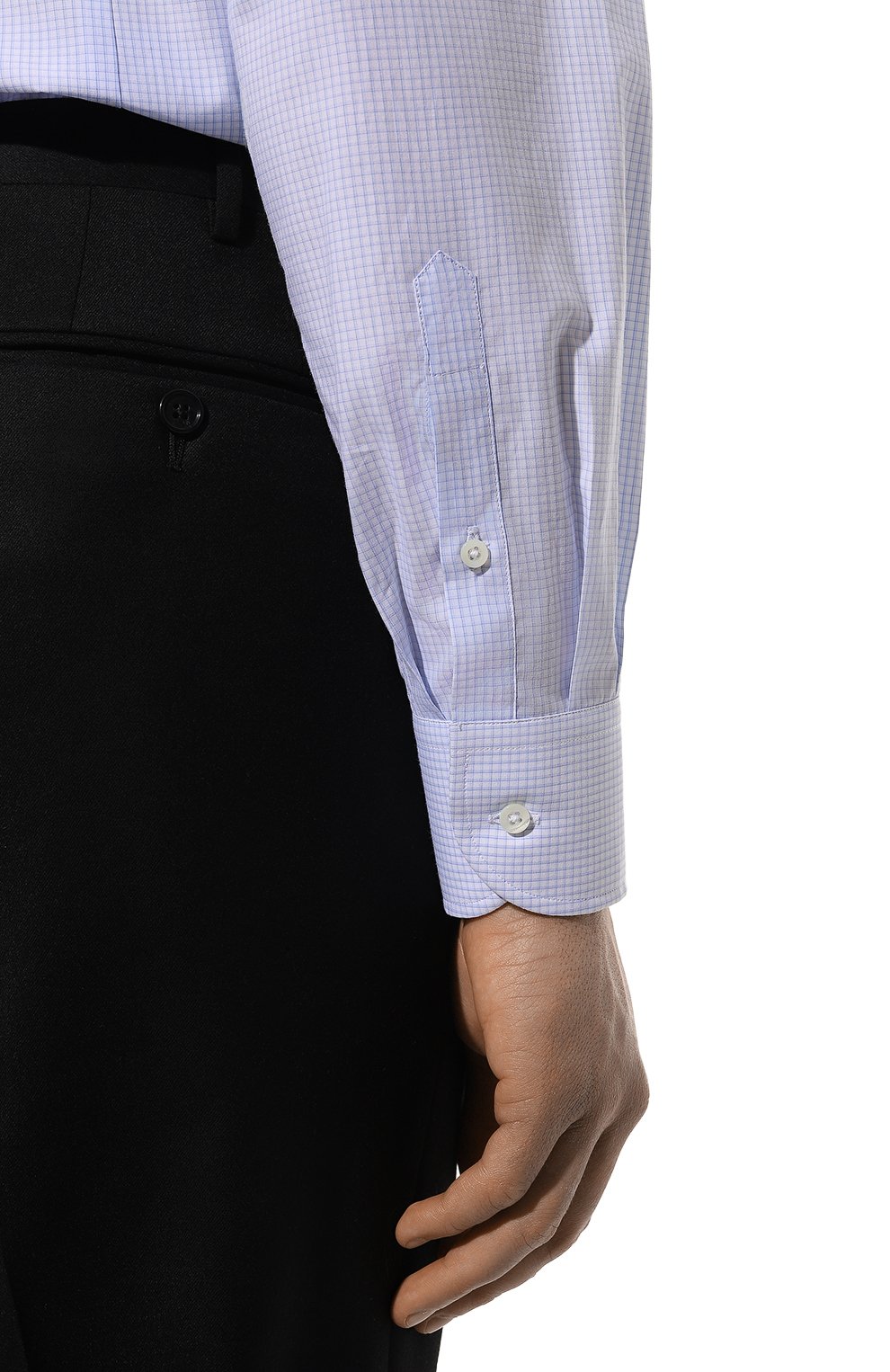 Хлопковая сорочка CORNELIANI, арт. 93P100-9311241, фото 6